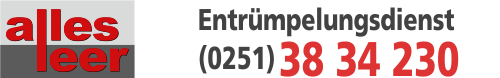 Alles leer Entrümpelung Münster